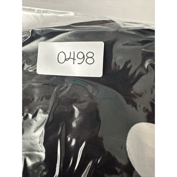 Modcloth‎ It's A Wrap Ruffled A-Line Mini Skirt Women M Black White Polka Dots - Picture 7 of 8